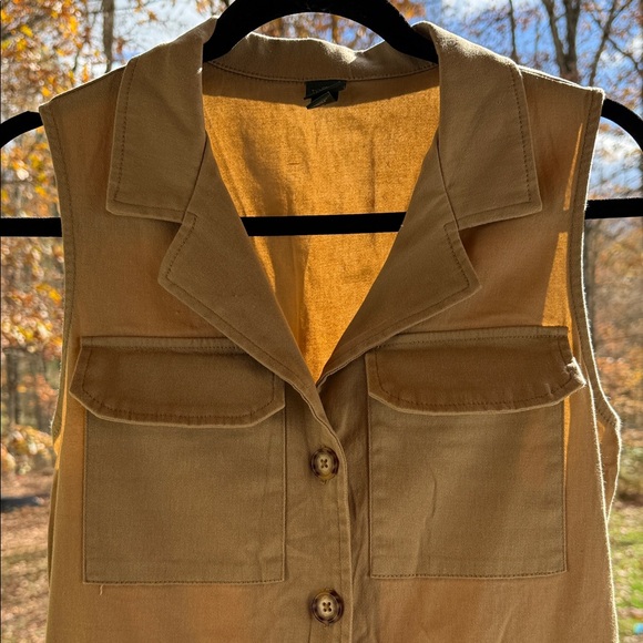 NWOTS Wild Fable Beige Sleeveless Jumpsuit - Picture 2 of 9